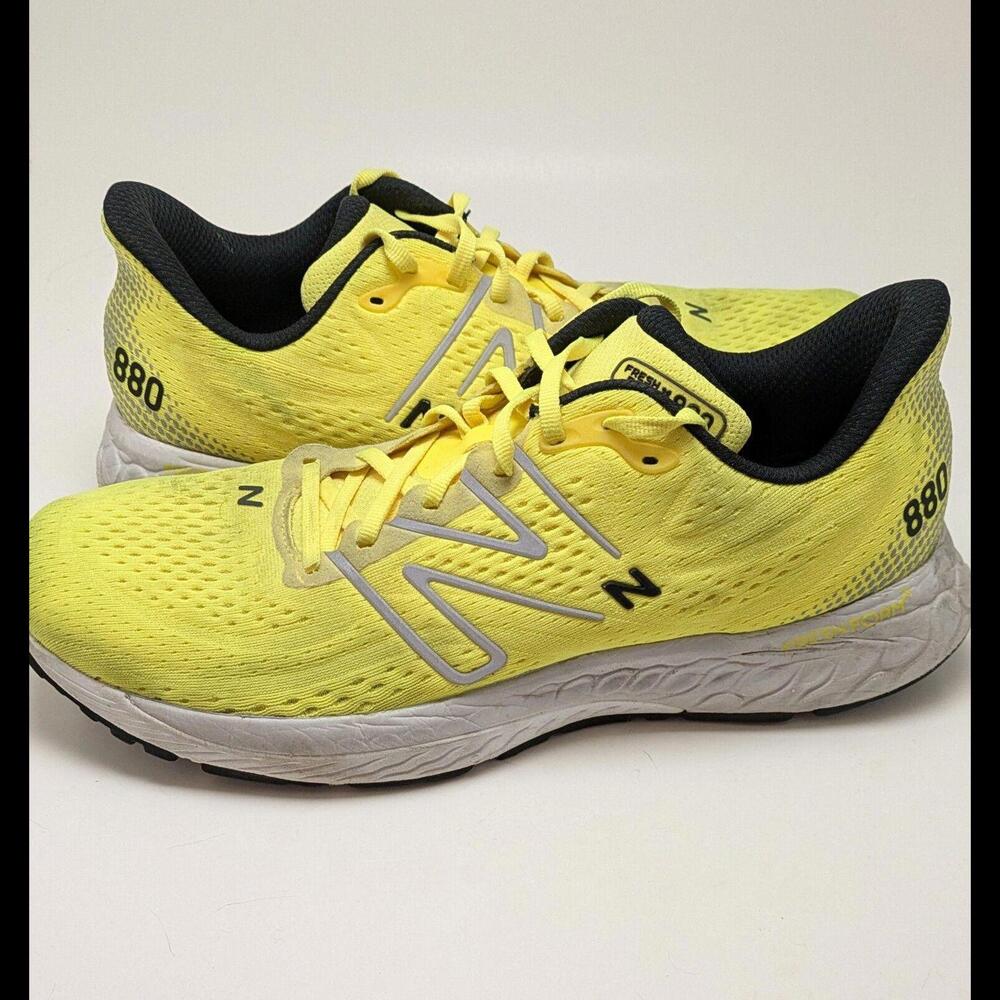 Mens New Balance Fresh Foam 880v13 Yellow Athletic Sneaker Shoes M880Y13 Size 11